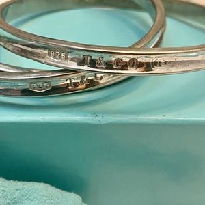—Tiffany and Co. triple bangle set